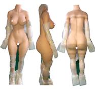 Silicon Sex Dolls TPE Realistic Big Fat Ass 150CM 5ft Adult Toys Love Dolls For Men by AUTOMATICWOMAN